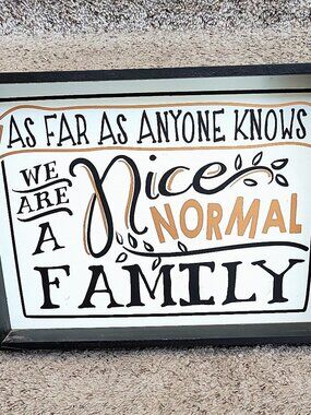 Unique Gift for a special someone - "Family" Quoted Table or lap wooden tray